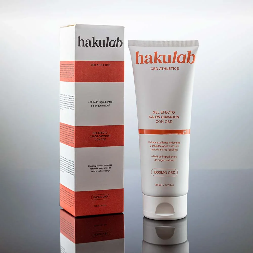 Image of Gel Efecto Calor Ganador con CBD - HAKULAB CBD Athletics